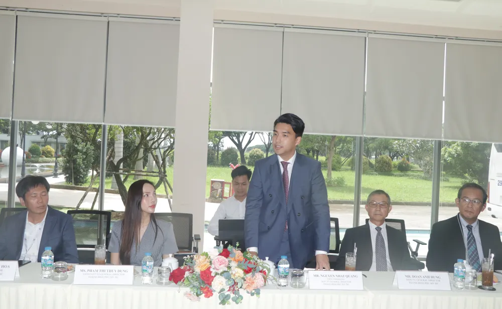 Đoàn đại biểu Thành phố Đối tác Kinh tế tìm hiểu mô hình khu công nghiệp sinh thái TPHCM- Ảnh 1.
