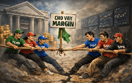 Dư nợ margin lập kỷ lục gần nửa triệu tỷ, nhóm CTCK có ngân hàng hậu thuẫn bứt phá mạnh
