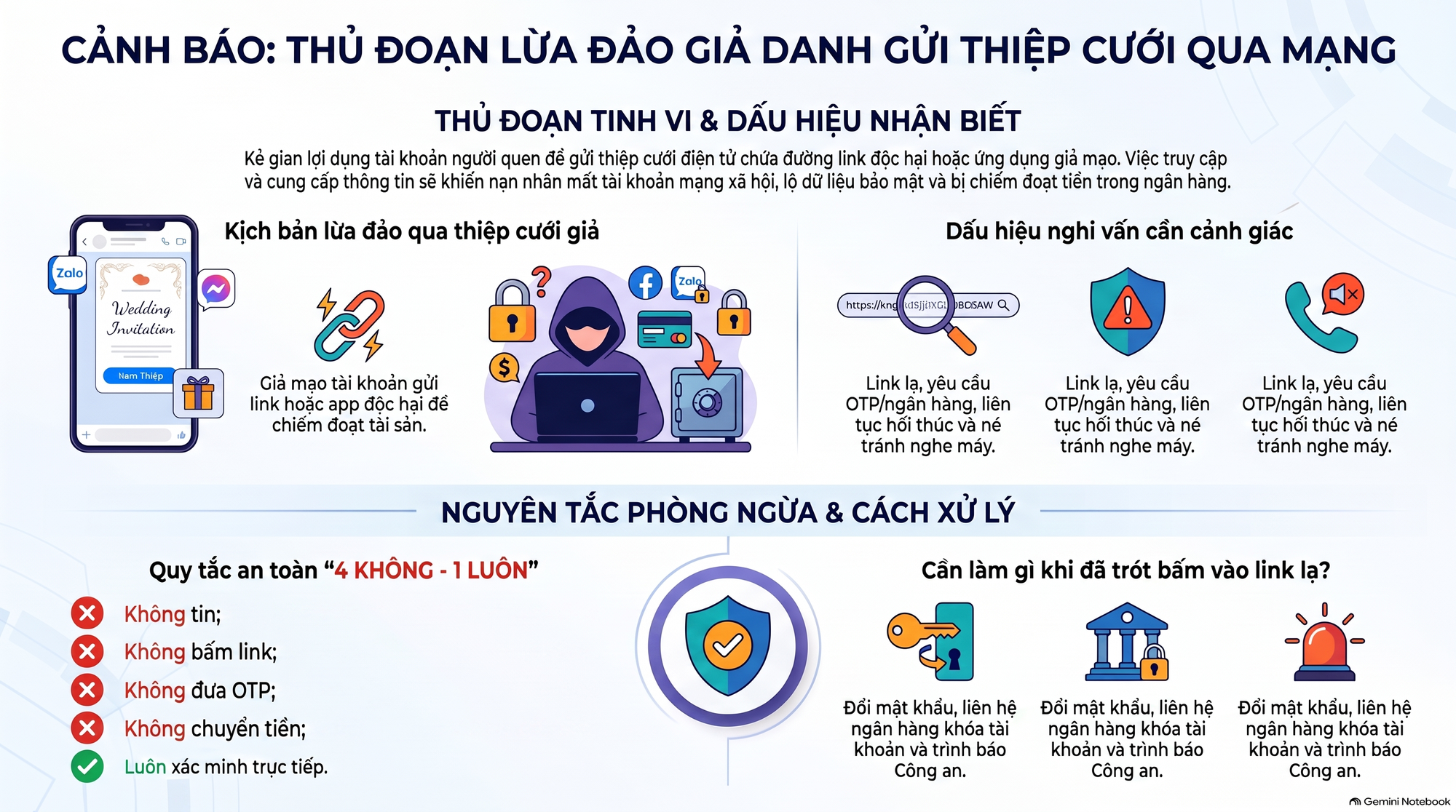 Bẫy lừa đảo từ những tấm thiệp cưới gửi qua mạng - Ảnh 1.