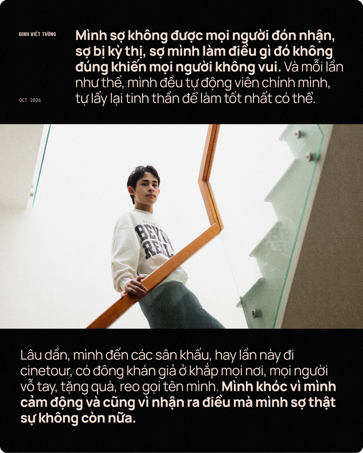 Đinh Viết Tường (Trại Buôn Người): “Nếu hôm nay muốn bỏ cuộc thì cứ đi ngủ trước đã” - Ảnh 2.