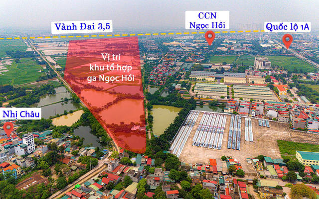 Hà Nội nghiên cứu siêu tổ hợp ga đường sắt quy mô 260ha, nơi hội tụ của tuyến đường sắt tốc độ cao 350km/h và 5 tuyến metro