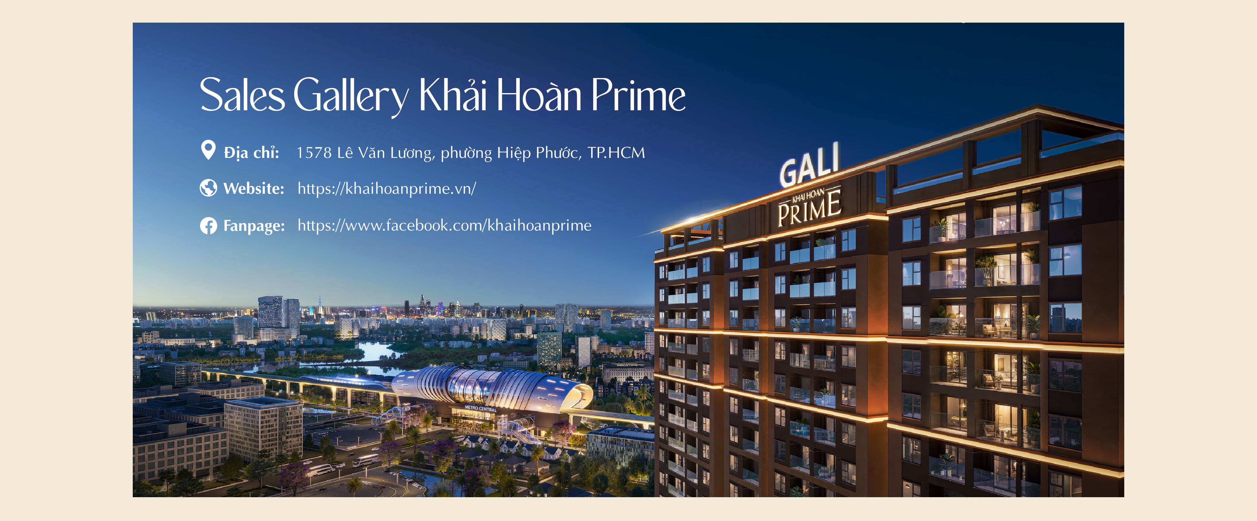Địa chỉ và website Khải Hoàn Prime