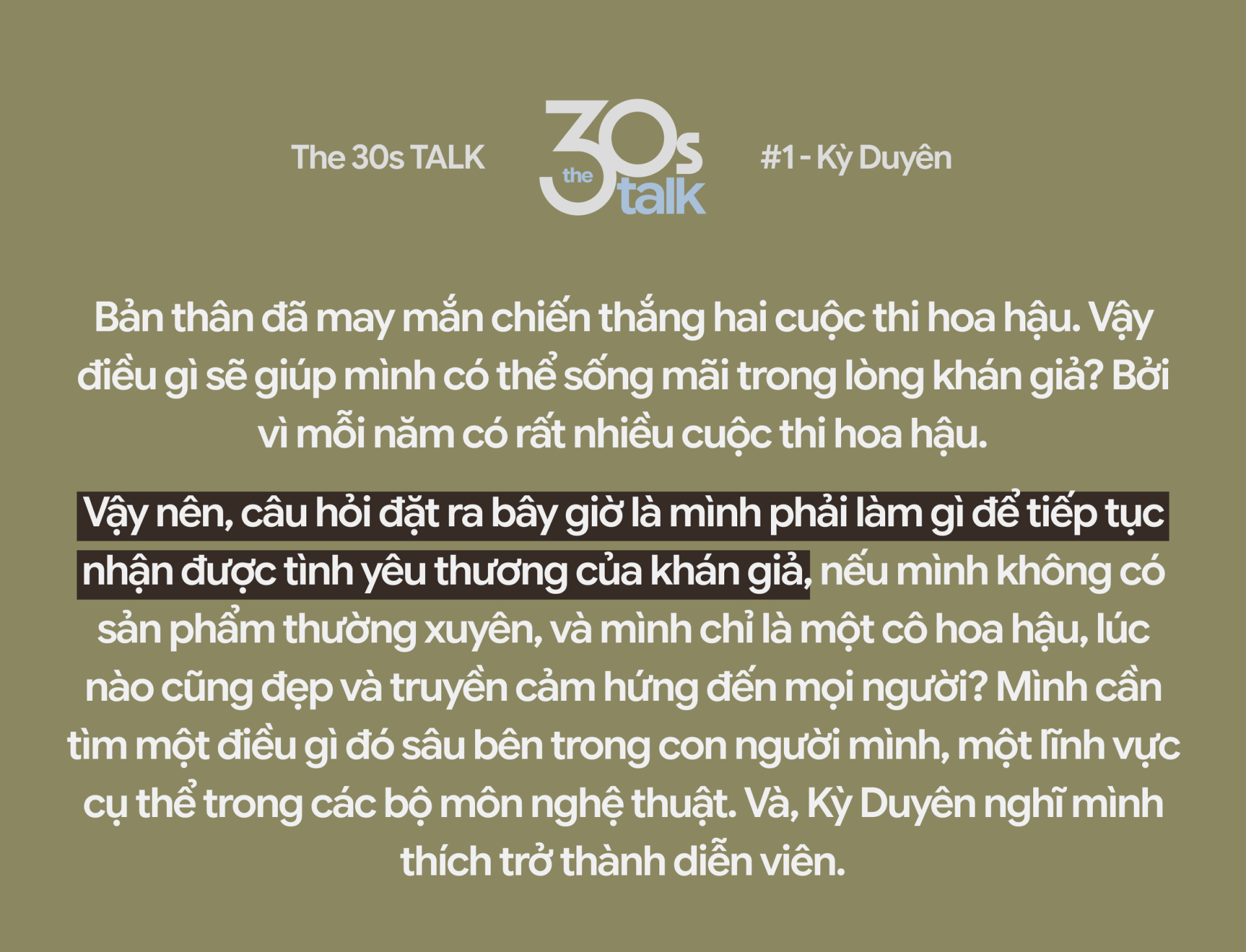The 30s TALK #1 - Kỳ Duyên: Trước chỉ biết cafe đen đá, giờ nhờ Bơ mới biết uống cold brew, syrup chanh vàng và thoải mái với mọi thứ- Ảnh 3.