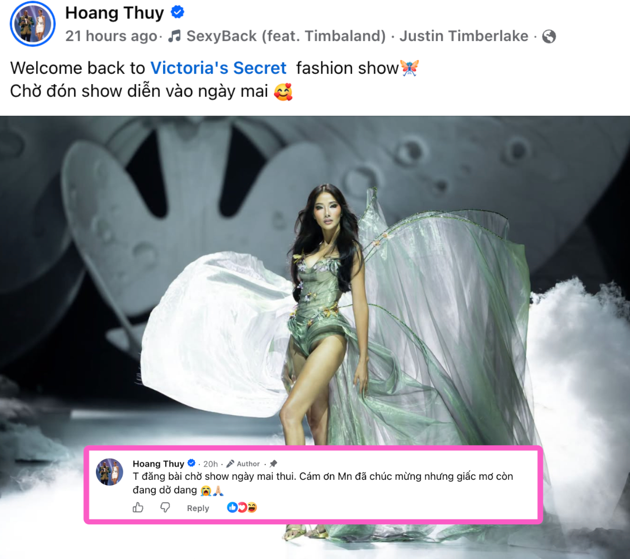 Hoàng Thùy cũng diễn Victoria's Secret năm nay?- Ảnh 1.