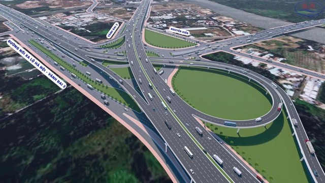 Thành phố giàu nhất Việt Nam sẽ làm nút giao được thiết kế 4 tầng hiện đại cùng một tuyến đường rộng gần gấp 3 lần đường băng sân bay- Ảnh 1.