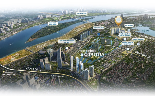 Trung tâm thủ đô xuất hiện siêu dự án có