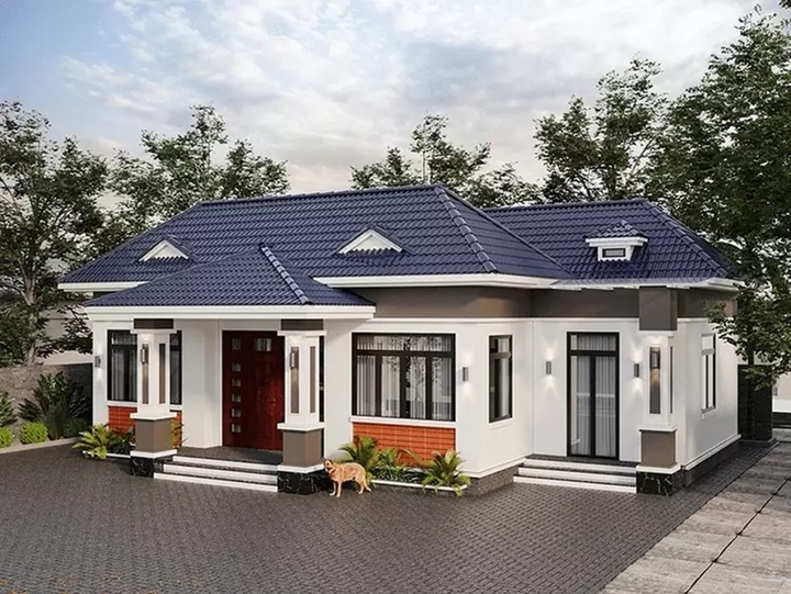 5 mẫu nhà mái Nhật 1 tầng 4 phòng ngủ được yêu thích- Ảnh 2. 5 mẫu nhà mái Nhật 1 tầng 4 phòng ngủ được yêu thích- Ảnh 2.