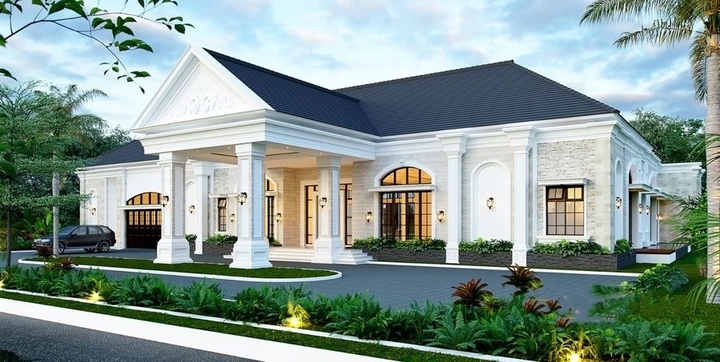 5 mẫu nhà mái Nhật 1 tầng 4 phòng ngủ được yêu thích- Ảnh 4. 5 mẫu nhà mái Nhật 1 tầng 4 phòng ngủ được yêu thích- Ảnh 4.