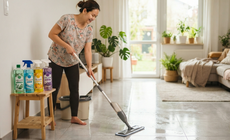 Nước lau nhà, chất tẩy rửa thơm có tốt không?