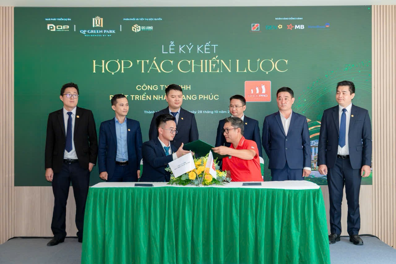 QP Green Park: Những cú bắt tay mở lối cho chặng đường vươn mình - Ảnh 3.