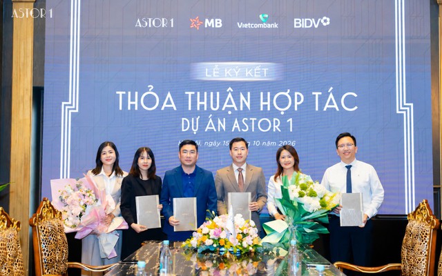 Những đối tác tài chính uy tín đồng hành cùng khách hàng tại dự án Astor 1
