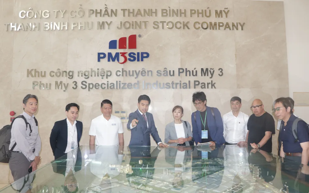 Đoàn đại biểu Thành phố Đối tác Kinh tế tìm hiểu mô hình khu công nghiệp sinh thái TPHCM- Ảnh 2.