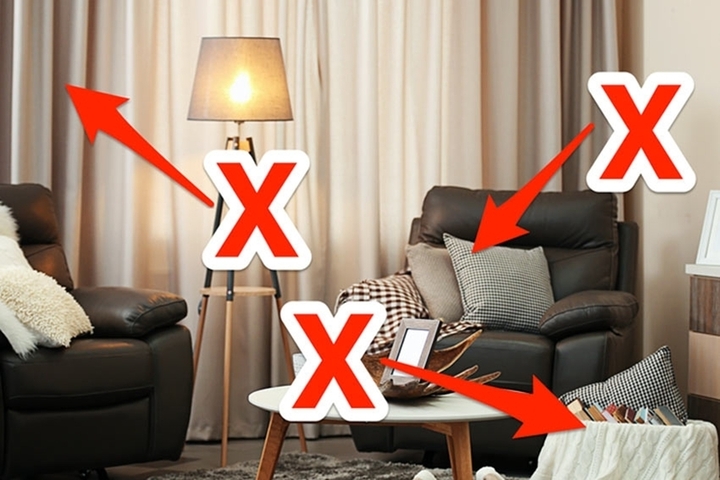 10 lỗi thiết kế nội thất khiến căn nhà kém sang- Ảnh 3.