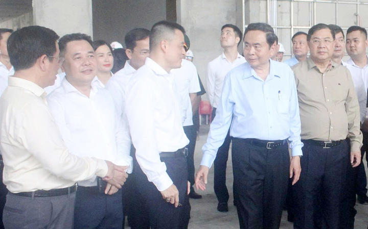 Chủ tịch Quốc hội Trần Thanh Mẫn kiểm tra tiến độ hơn 20 công trình APEC 2027- Ảnh 1. Chủ tịch Quốc hội Trần Thanh Mẫn kiểm tra tiến độ hơn 20 công trình APEC 2027- Ảnh 1.
