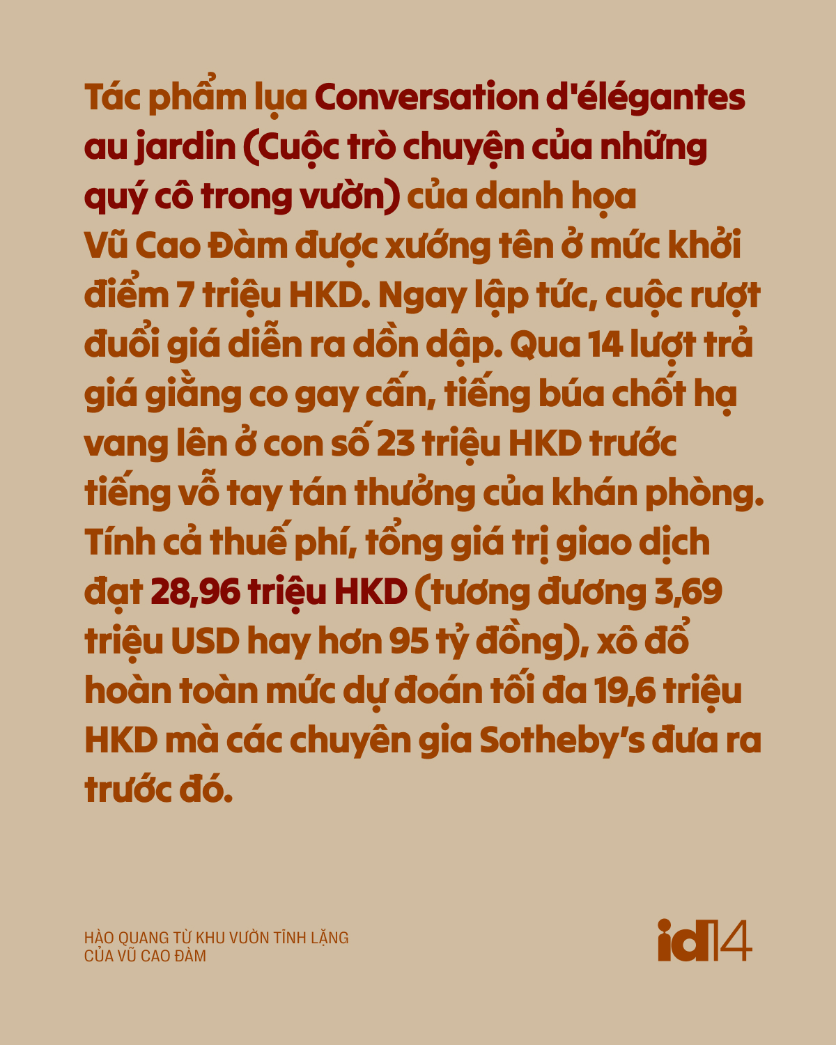 3,69 triệu USD cho tác phẩm đắt nhất lịch sử mỹ thuật Việt: Hào quang từ khu vườn tĩnh lặng của Vũ Cao Đàm - Ảnh 2.